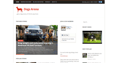 Desktop Screenshot of dogsarena.net